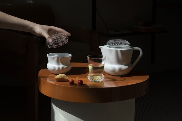 Le luxe à portée de main avec les verres à thé en cristal Saint-Louis